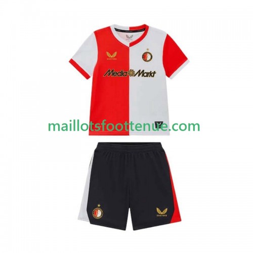 Maillot/Tenue Feyenoord Rotterdam Enfant Domicile 2025/2026 Maillot/Tenue Feyenoord Rotterdam Enfant Domicile 2025/2026